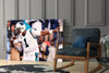 Cam Newton Glass Wall Art by Insigneart USA