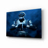 Cam Newton Glass Wall Art by Insigneart USA