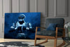 Cam Newton Glass Wall Art by Insigneart USA