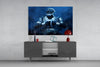 Cam Newton Glass Wall Art by Insigneart USA