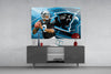 Carolina Panthers Glass Wall Art by Insigneart USA