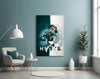 Jalen Hurts Glass Wall Art by Insigneart USA