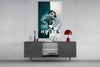 Jalen Hurts Glass Wall Art by Insigneart USA