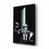 Carson Wentz Glass Wall Art by Insigneart USA
