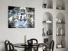 Cam Newton Glass Wall Art by Insigneart USA