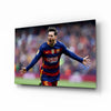Messi Glass Wall Art by Insigneart USA