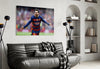 Messi Glass Wall Art by Insigneart USA