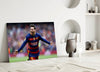 Messi Glass Wall Art by Insigneart USA