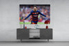Messi Glass Wall Art by Insigneart USA