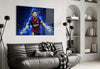 Messi Glass Wall Art by Insigneart USA