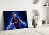 Messi Glass Wall Art by Insigneart USA