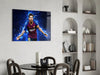 Messi Glass Wall Art by Insigneart USA