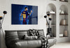 Messi Glass Wall Art by Insigneart USA