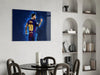 Messi Glass Wall Art by Insigneart USA