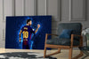 Messi Glass Wall Art by Insigneart USA