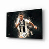 Christiano Ronaldo Glass Wall Art by Insigneart USA