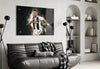Christiano Ronaldo Glass Wall Art by Insigneart USA