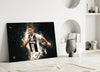 Christiano Ronaldo Glass Wall Art by Insigneart USA