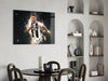 Christiano Ronaldo Glass Wall Art by Insigneart USA