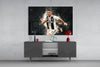 Christiano Ronaldo Glass Wall Art by Insigneart USA