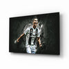 Christiano Ronaldo Glass Wall Art by Insigneart USA