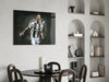 Christiano Ronaldo Glass Wall Art by Insigneart USA