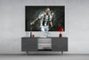 Christiano Ronaldo Glass Wall Art by Insigneart USA