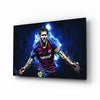 Messi Glass Wall Art by Insigneart USA