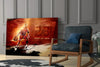Michael Jordan Glass Wall Art by Insigneart USA