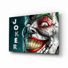 Joker Glass Wall Art by Insigneart USA