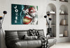 Joker Glass Wall Art by Insigneart USA