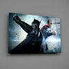 Batman vs Superman Glass Wall Art by Insigneart USA