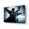 Batman vs Superman Glass Wall Art by Insigneart USA