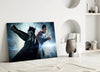 Batman vs Superman Glass Wall Art by Insigneart USA