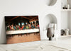Last Supper Remastered Glass Wall Art by Insigneart USA