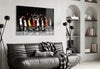NBA All Stars Glass Wall Art by Insigneart USA