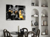 Marilyn Elvis Humphrey - Cafe Glass Wall Art by Insigneart USA