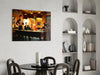 Marilyn Elvis Humphrey - Pool V2 Glass Wall Art by Insigneart USA