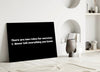 Two Rules for Success Glass Wall Art by Insigneart USA