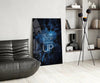 Never Stop Glass Wall Art by Insigneart USA