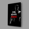 No More Excuses Glass Wall Art by Insigneart USA