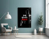 No More Excuses Glass Wall Art by Insigneart USA