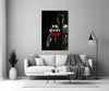 No More Excuses Glass Wall Art by Insigneart USA