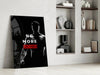 No More Excuses Glass Wall Art by Insigneart USA