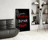 Make Mistakes Glass Wall Art by Insigneart USA