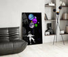 Baloonets Glass Wall Art by Insigneart USA