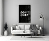 Don't Quit Glass Wall Art by Insigneart USA