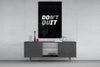 Don't Quit Glass Wall Art by Insigneart USA