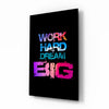 Dream Big Glass Wall Art by Insigneart USA