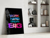 Dream Big Glass Wall Art by Insigneart USA